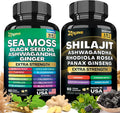 Sea Moss & Shilajit (Black Seed Oil, Turmeric, Ashwagandha, Ginger, Vitamin D)