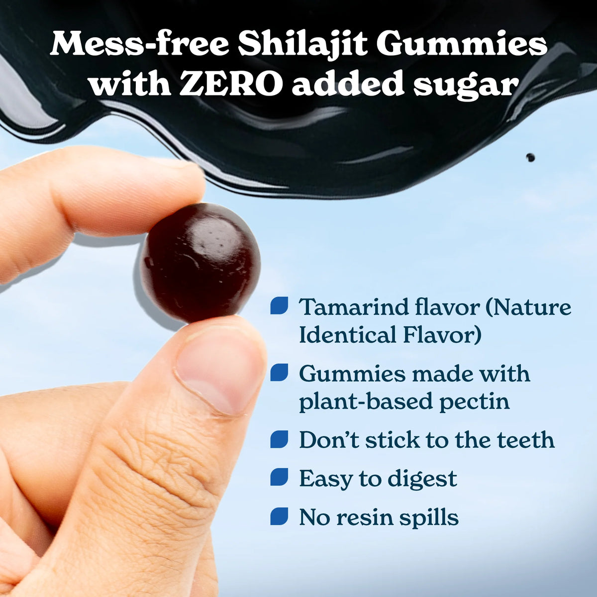 Pure Himalayan Shilajit Gummies 120 Gummies for Energy Boost & Immune Support,